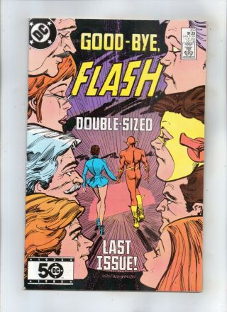 Flash No 350 Goodbye Flash Last Issue - Double Sized - Flash Flees