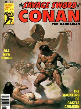 The Savage Sword Of Conan 12 (1974 Marvel Series) Very Fine Or Better
