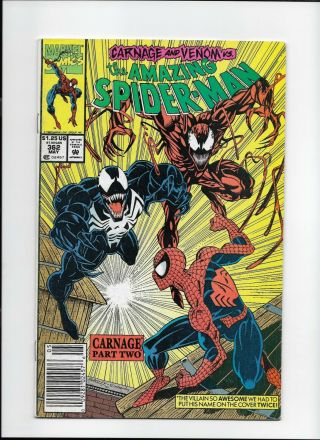 The Spider - Man 362 (may 1992,  Marvel) Cond.  No Rips.