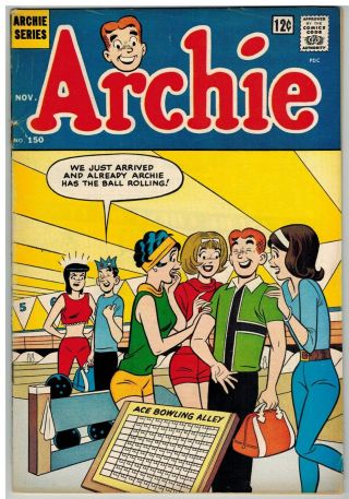 Archie Comics 150 1964 Cheesecake Cover Silver Age