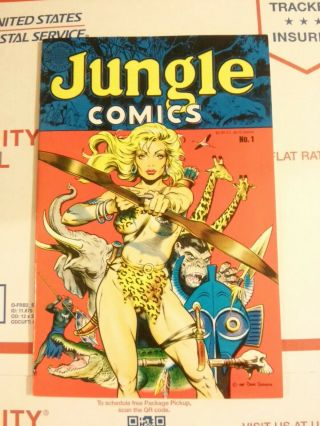 Jungle Comics 1 Dave Stevens Cover (1988)