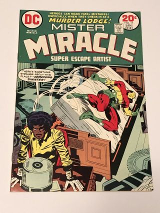 Mister Miracle 17 Vf 8.  0 (dc,  Jan.  1974) - Jack Kirby - Big Barda Appearance