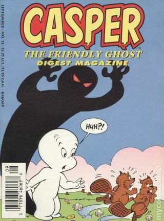 Casper Digest (2nd Series) 13 1994 Fn Stock Image