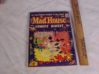 Mad House Comics Digest,  60 Cents,  No 1,  1975,  Radio Comics,  Inc.