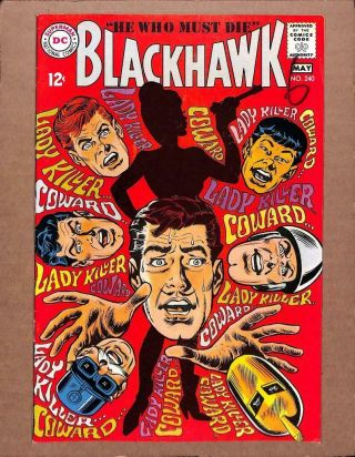 Blackhawk 240 - Higher Grade - Military Battle Stories Dc Comics