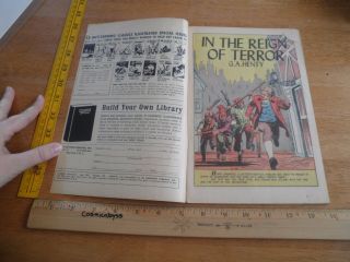 Classics Illustrated Comic 139 In the Reign of Terror VG 1960 ' s HRN 167 2
