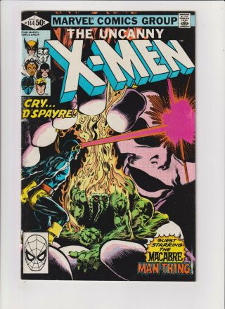 Uncanny X - Men 144 Fn/vf 7.  0 Marvel Comics,  Man - Thing,  Wolverine; @ $30