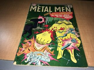 Metal Men 1966 Dc Comic Book 21 0fg1 Off Grade