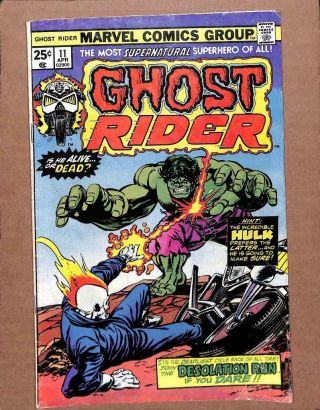 Ghost Rider 11 - - Johnny Blaze Dead Or Alive? Marvel Comics