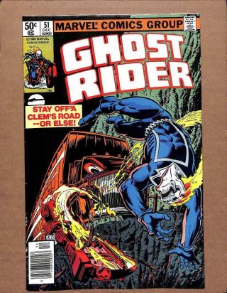 Ghost Rider 51 - Near 9.  4 Nm - Johnny Blaze Dead Or Alive Marvel Comics