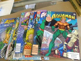 Dc 1991 11 Issues Aquaman 1 To 10,  3 Specials Qq