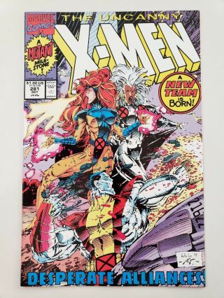 Uncanny X - Men 281 (1991) Marvel Comics Team Archangel Phoenix Colossus