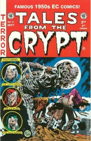 Tales From The Crypt (russ Cochran/gemstone) 21 1997 Nm Stock Image