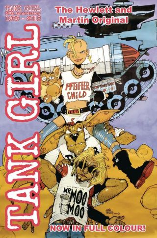 Tank Girl Full Color Classics 3 1990 - 1991 Cvr A Hewlett (mr Titan Comics