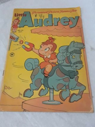 Little Audrey 26 October 1952 Paramount Pictures Famous Star.  Harvey Comics