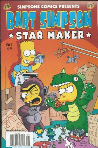Bart Simpson The Simpsons Star Maker Comic Issue 61 Modern Age First Print