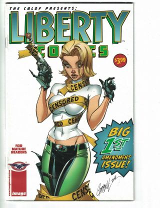 Cbldf: Liberty Comics 1 J.  Scott Campbell Variant - The Boys Amazon