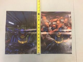 2 Shadow Of The Bat Promo Posters Brian Stelfreeze