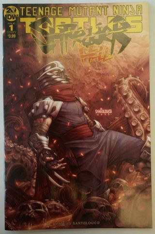 Teenage Mutant Ninja Turtles Shredder In Hell 1 Cover A