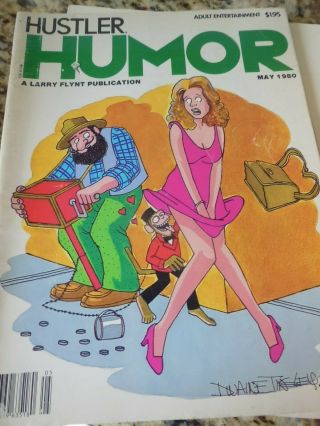 Vintage May 1980 Hustler Humor Adult
