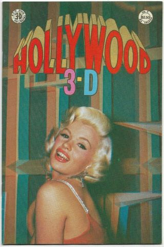 3 - D Zone 7 - Hollywood 3 - D Jayne Mansfield Ray Zone Comic 1987 No Glasses