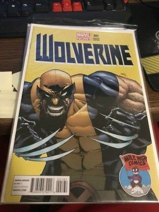 Wolverine 1 Humberto Ramos Mile High Comics Exclusive Variant Cover Alan Davis
