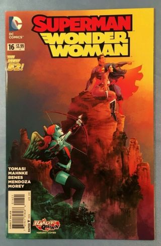 Superman Wonder Woman 39 Harley Quinn Variant Cover Dc Nm,  Harleen