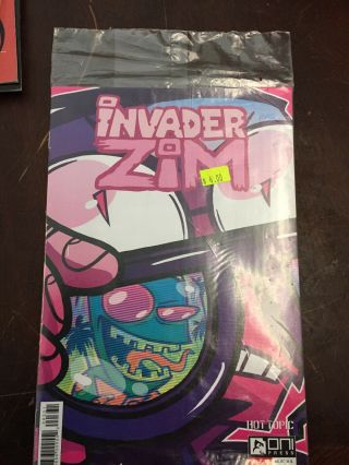 Oni Press Hot Topic Comics Invader Zim 3 Never Opened