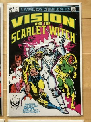 Vision and the Scarlet Witch 1 - 4 (1982) Limited Series Complete Set 3