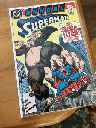 DC Comics Superman 1987 1 - 12 Comic Books,  Annual 3