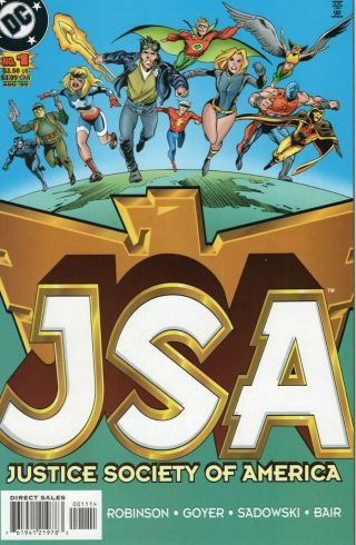 Jsa (justice Society Of America) - Issues 1 - 3