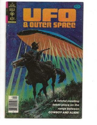 Ufo & Outer Space 20 1979 Cowboy & The Alien Cover