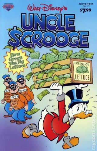 Uncle Scrooge (dell/gold Key/gladstone/gemstone) 371 2007 Fn Stock Image