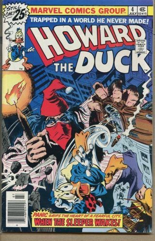 Howard The Duck 1976 Series 4 Very Fine Comic Book