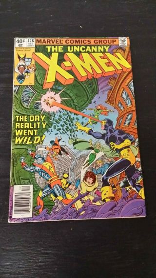 1979 Marvel Comics Uncanny X - Men 128 Newsstand Edition Death Of Proteus Vg/fn