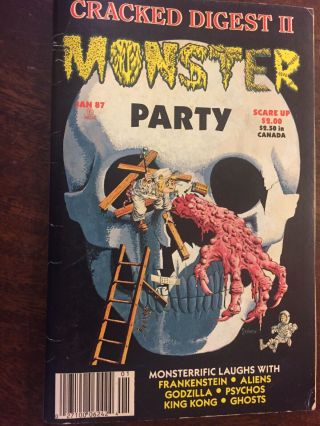 Cracked Digest Ii Monster Party Jan.  1987