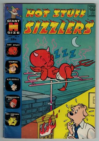 Hot Stuff Sizzlers 6 Harvey Comics Giant Size 1961