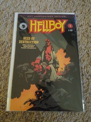 Sdcc 2019 Dark Horse Exclusive Hellboy: Seed Of Destruction 1 25th Anniversary