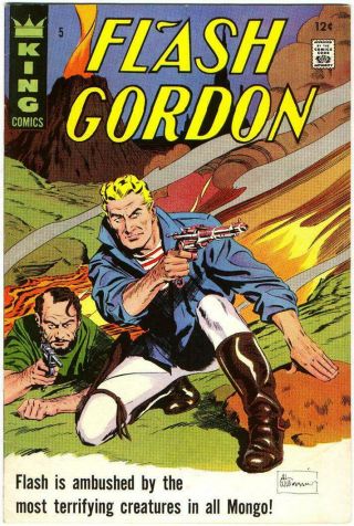 Flash Gordon 5 Vf - 7.  5 Al Williamson King Comics Silver Age 1967 Bin