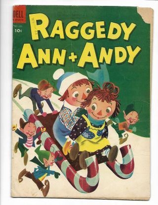 Four Color 533 Raggedy Ann And Andy Dell 1953 Gd,  2.  5 Golden Age Comic.