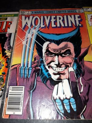 Wolverine 1 Alpha Flight 1 Red Wolf 1 & 2