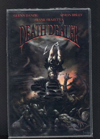 Death Dealer 1 Vf/nm Comic Verotik Glenn Danzig Frank Frazetta Simon Bisley