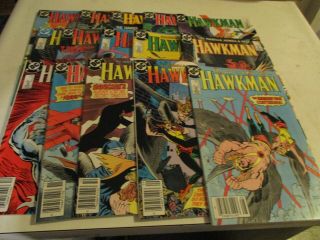 Hawkman Vol 2 1 - 15 - - Complete Run - - Tony Isabella,  Dan Mishkin - - 1986 - - Vf