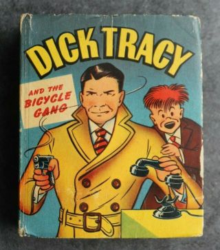 Dick Tracy And The Bicycle Gang Big Little Book 1948