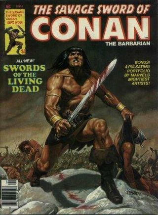 Savage Sword Of Conan (1974 Series) 44 In Fine, .  Marvel Comics [ Jo]
