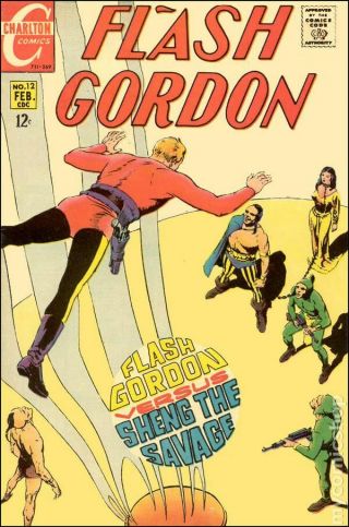 Flash Gordon (king/charlton/gold Key) 12 1969 Gd/vg 3.  0 Stock Image Low Grade