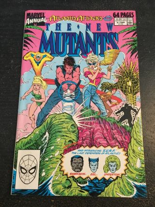 Mutants Annual 5 Incredible 9.  0 (1989) 1st S.  U.  R.  F. ,  Liefeld Cover