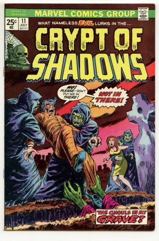 Crypt Of Shadows 11 (marvel 1974) Vf/nm No Res