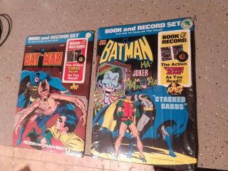 Batman 45 Rpm Book And Record By Power Records In