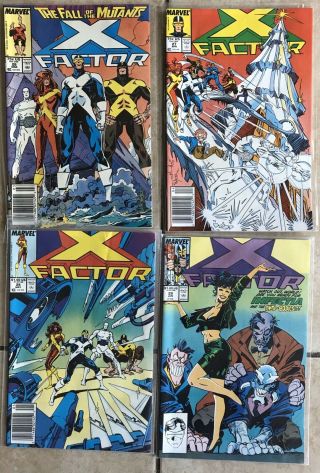 X - Factor 26,  27,  28,  29 (1988,  Marvel)